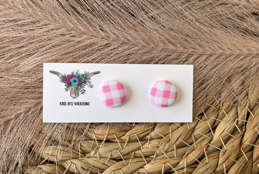 12mm Fabric Button Stud