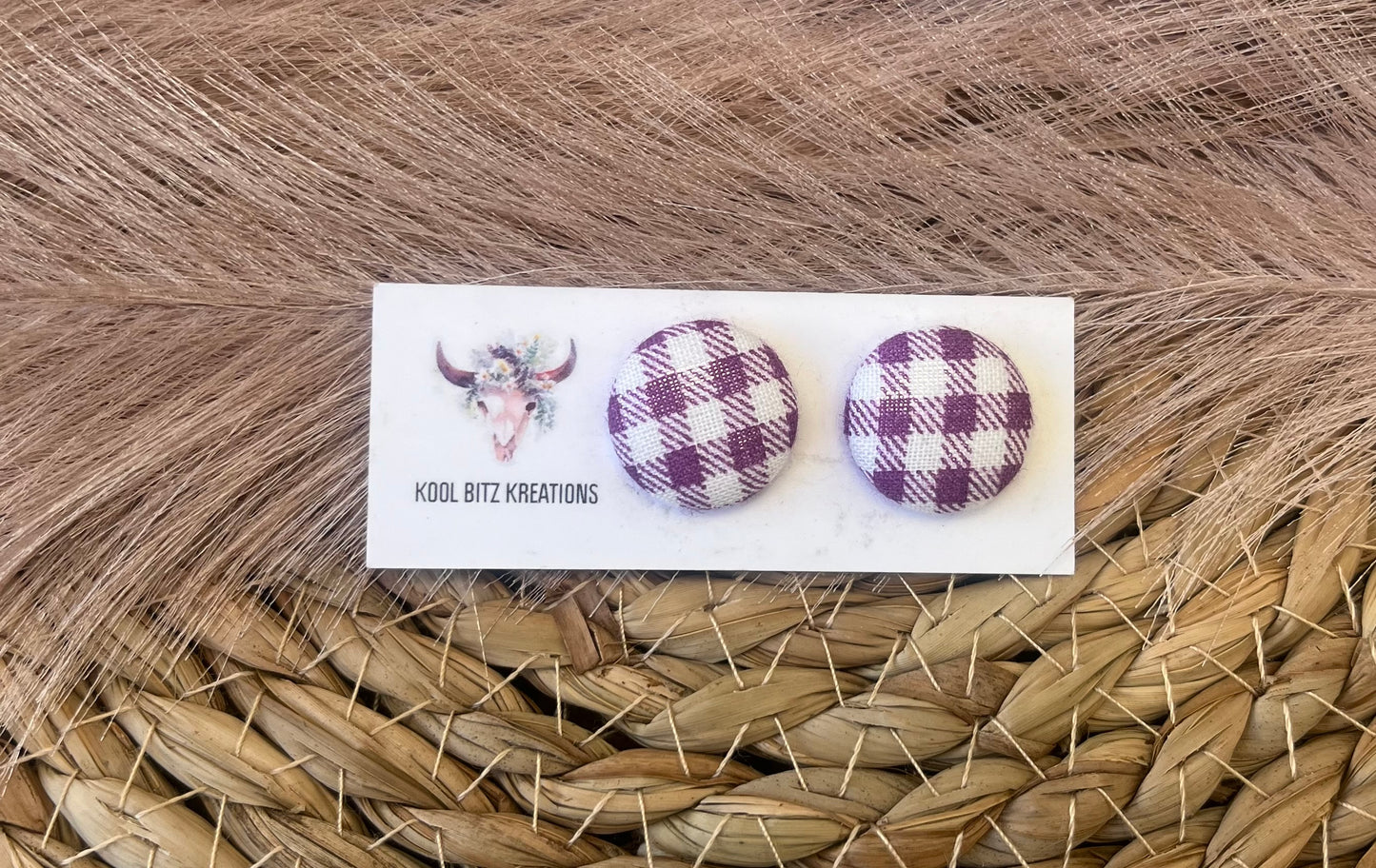 19mm Fabric Button Stud