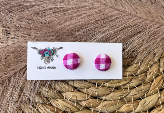 12mm Fabric Button Stud