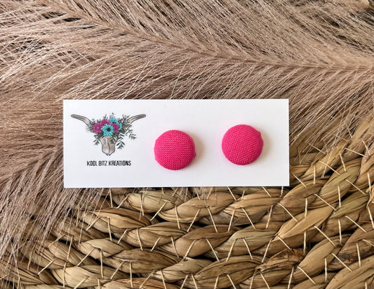 12mm Fabric Button Stud