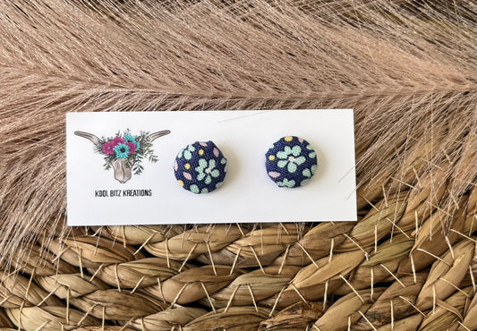 12mm Fabric Button Stud