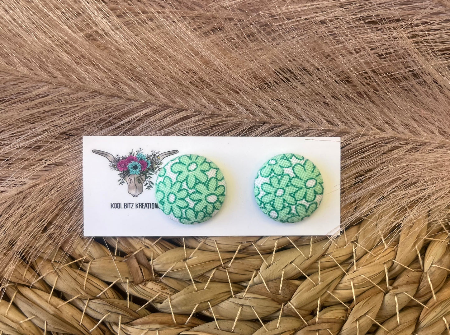 19mm Fabric Button Stud