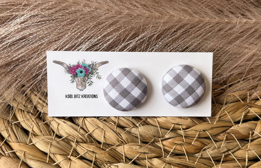 19mm Fabric Button Stud