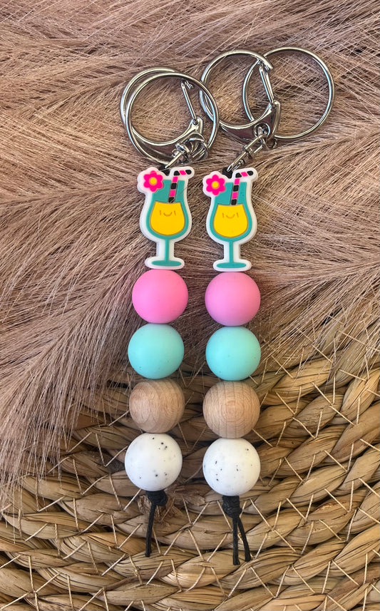 Cocktail Keychain