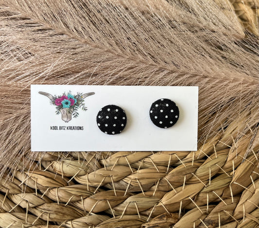 12mm Fabric Button Stud