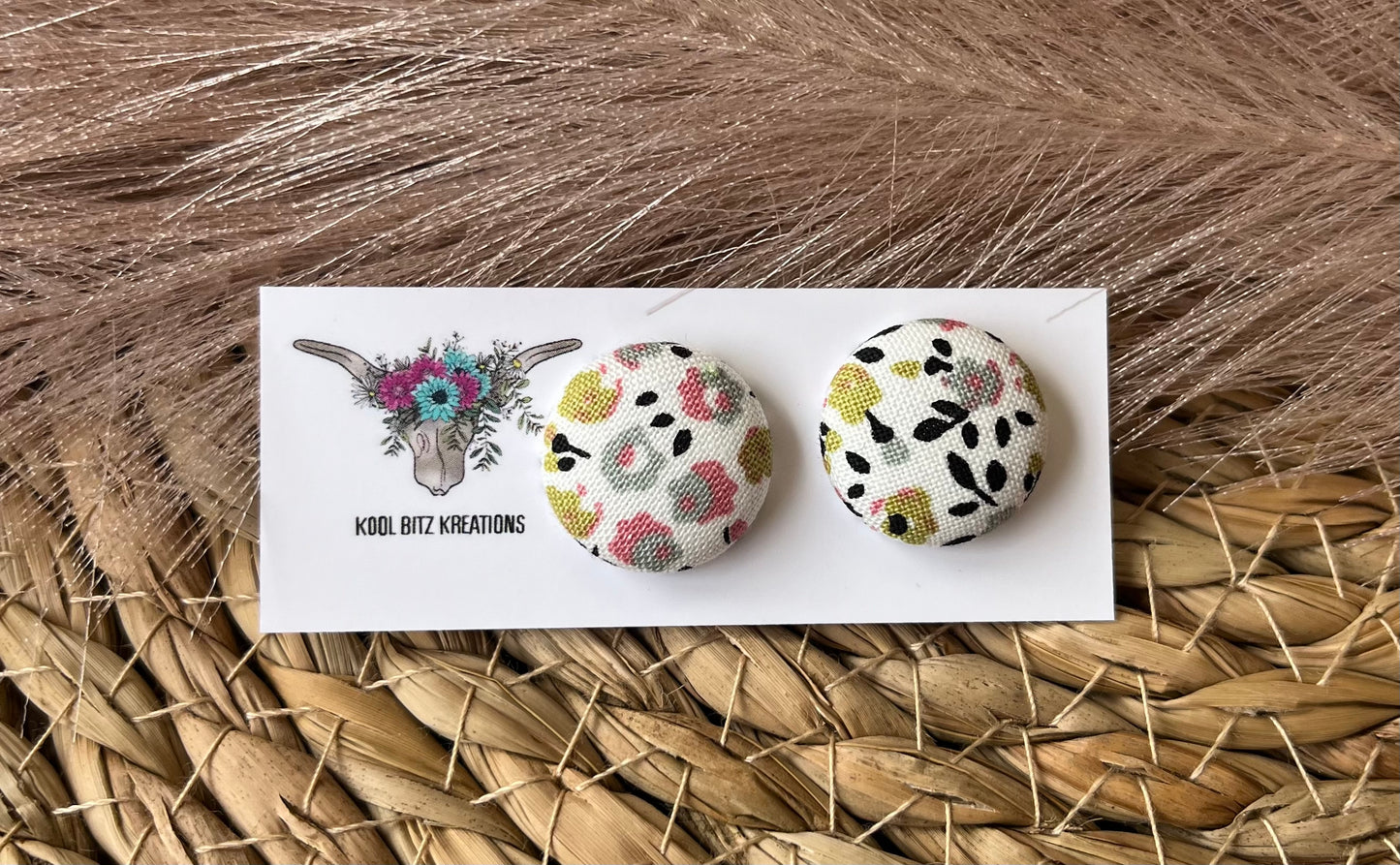 19mm Fabric Button Stud