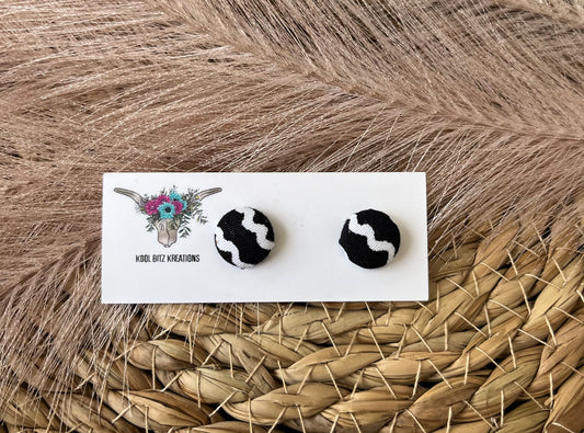 12mm Fabric Button Stud