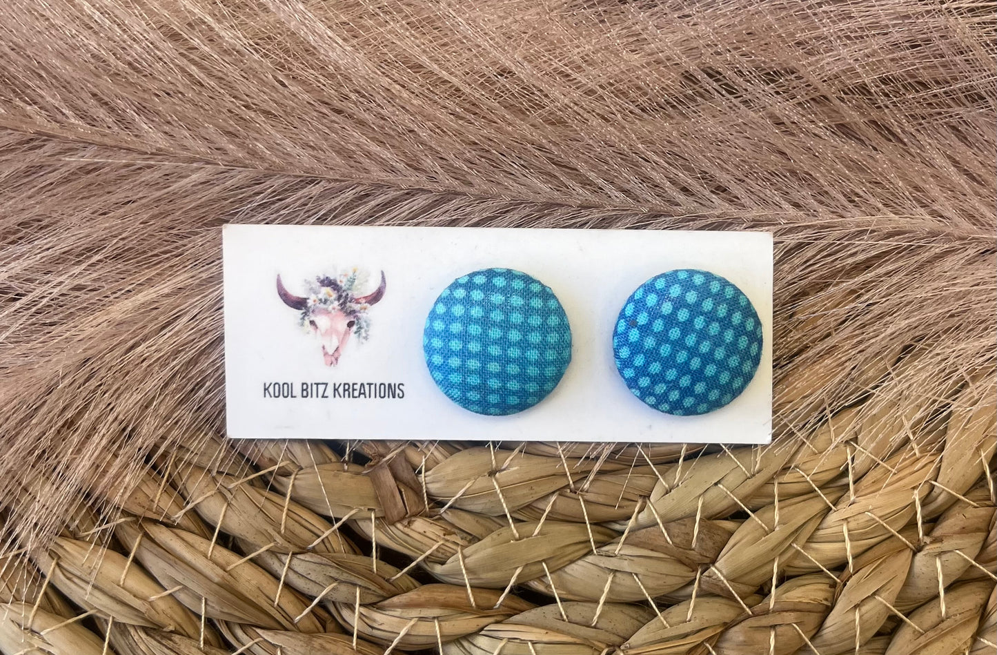 19mm Fabric Button Stud