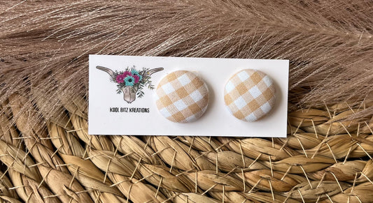 19mm Fabric Button Stud