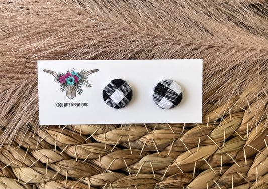 12mm Fabric Button Stud