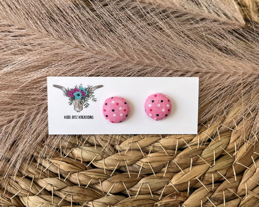 12mm Fabric Button Stud