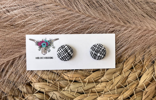 12mm Fabric Button Stud