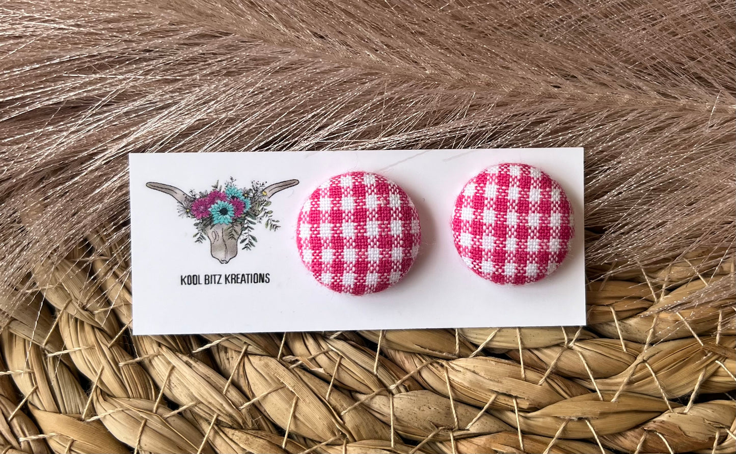 19mm Fabric Button Stud