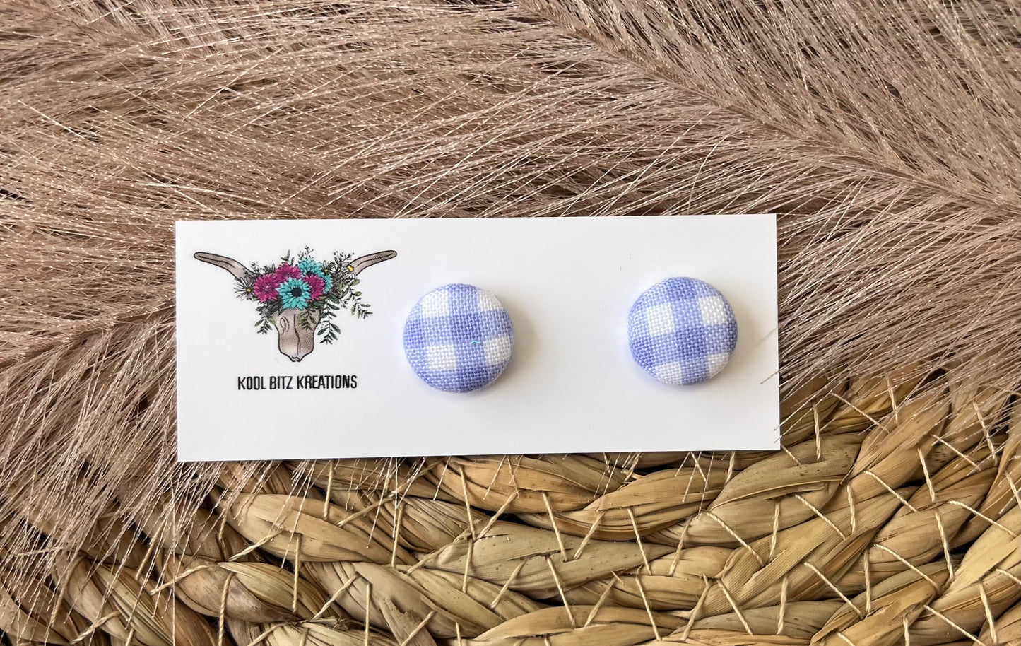 12mm Fabric Button Stud