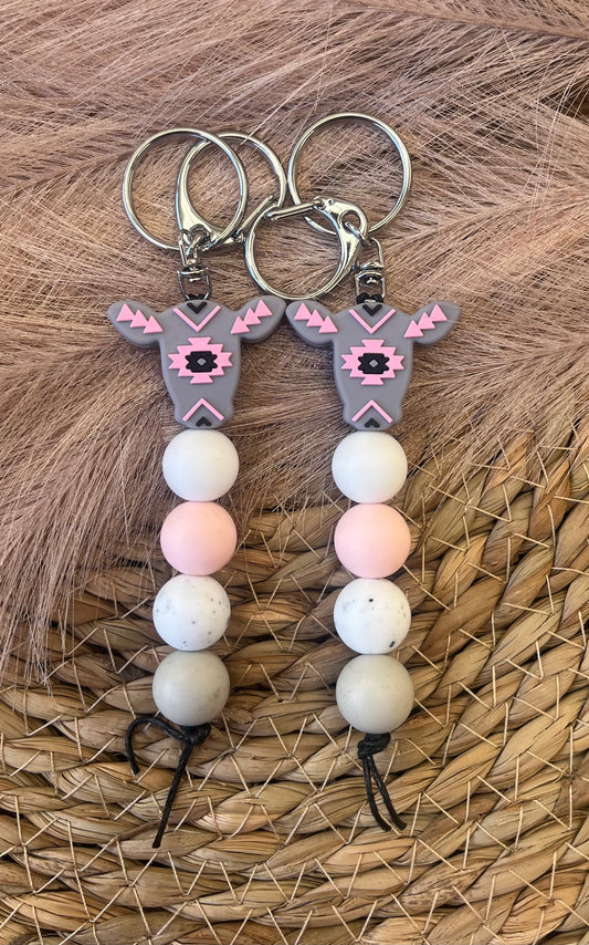 Cow Keychain