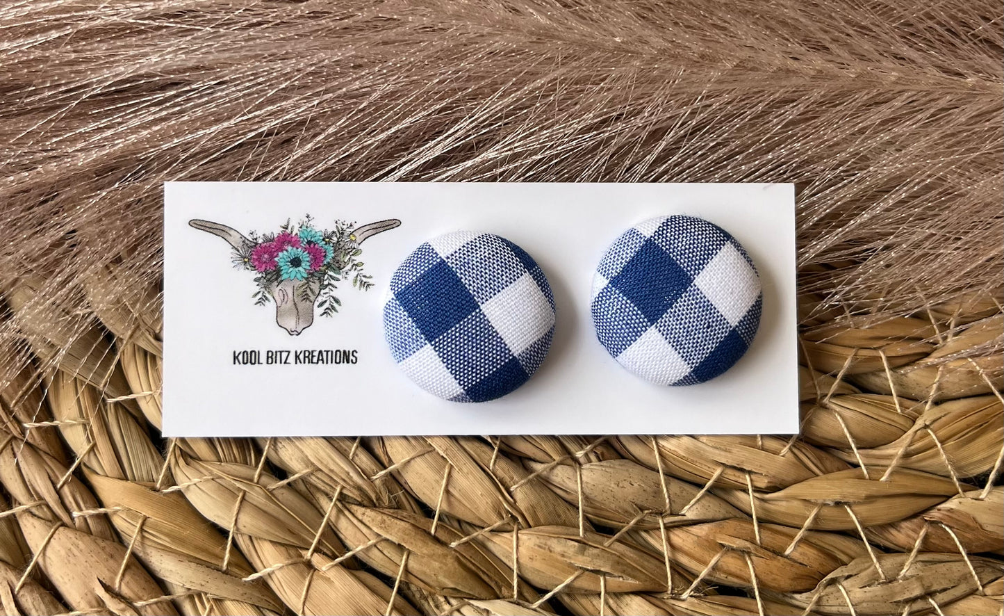 19mm Fabric Button Stud