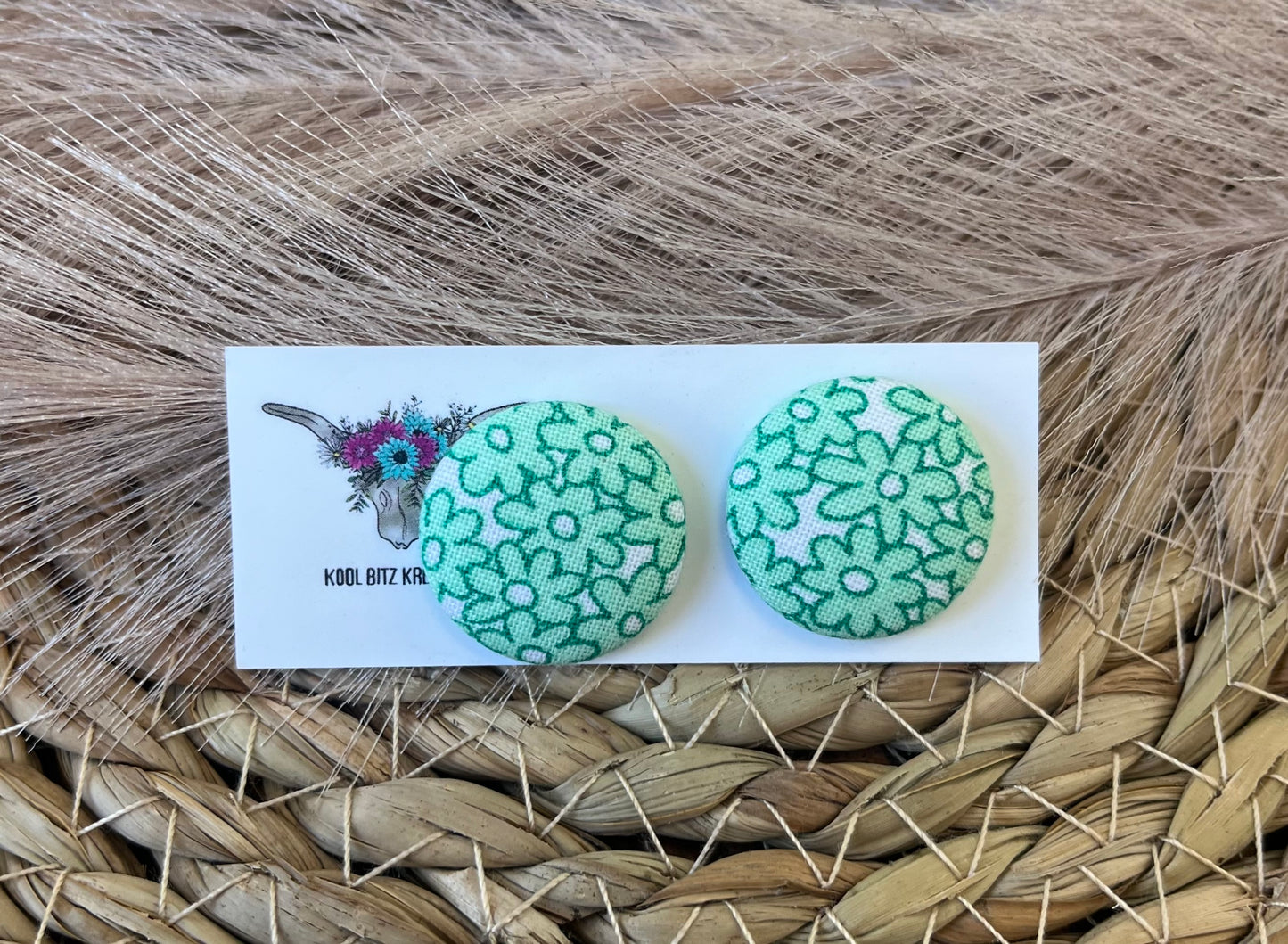 23mm Fabric Button Stud