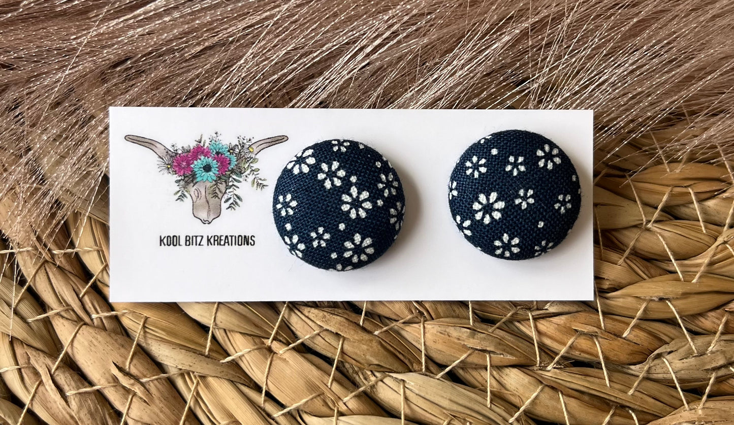 19mm Fabric Button Stud