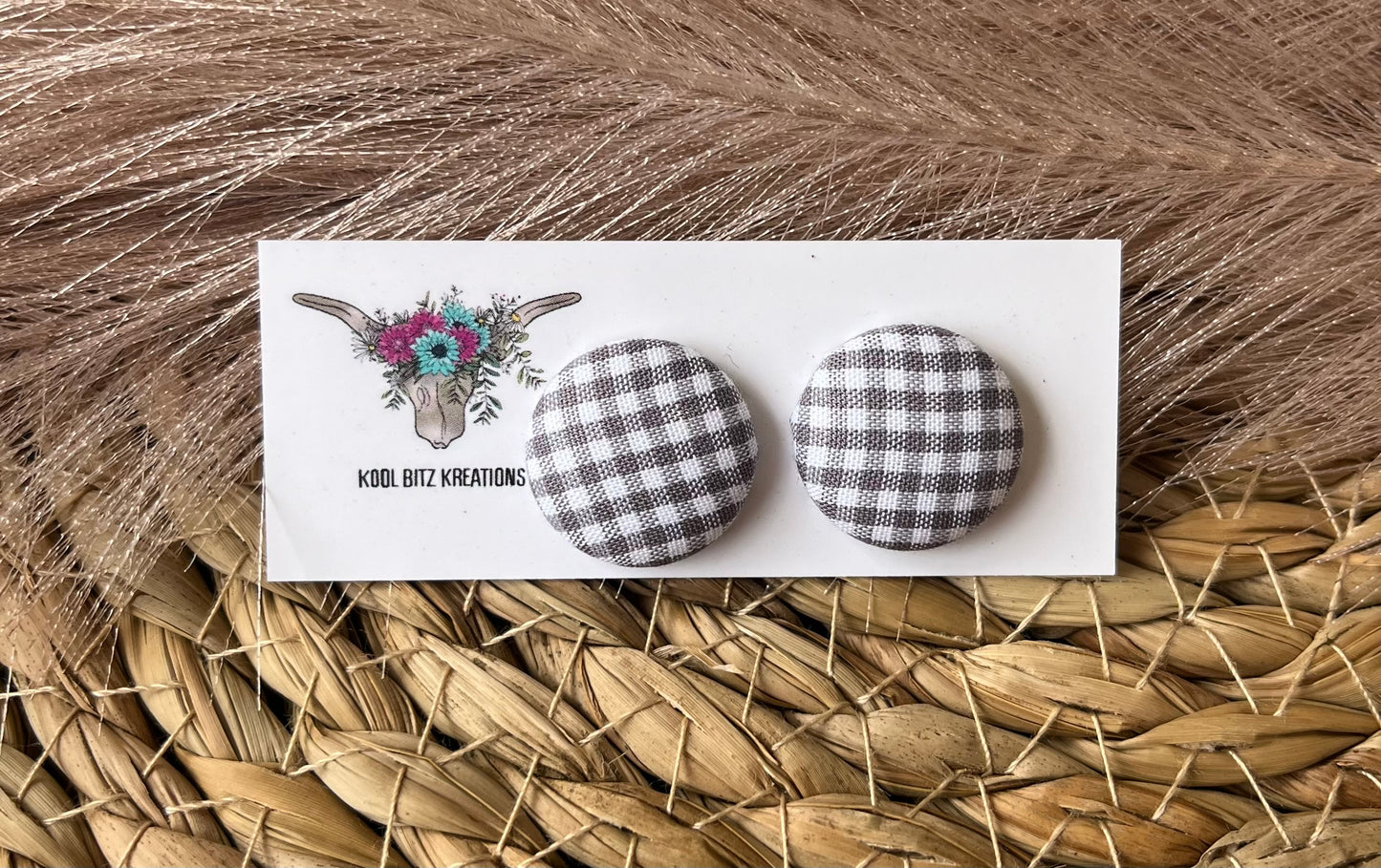 19mm Fabric Button Stud