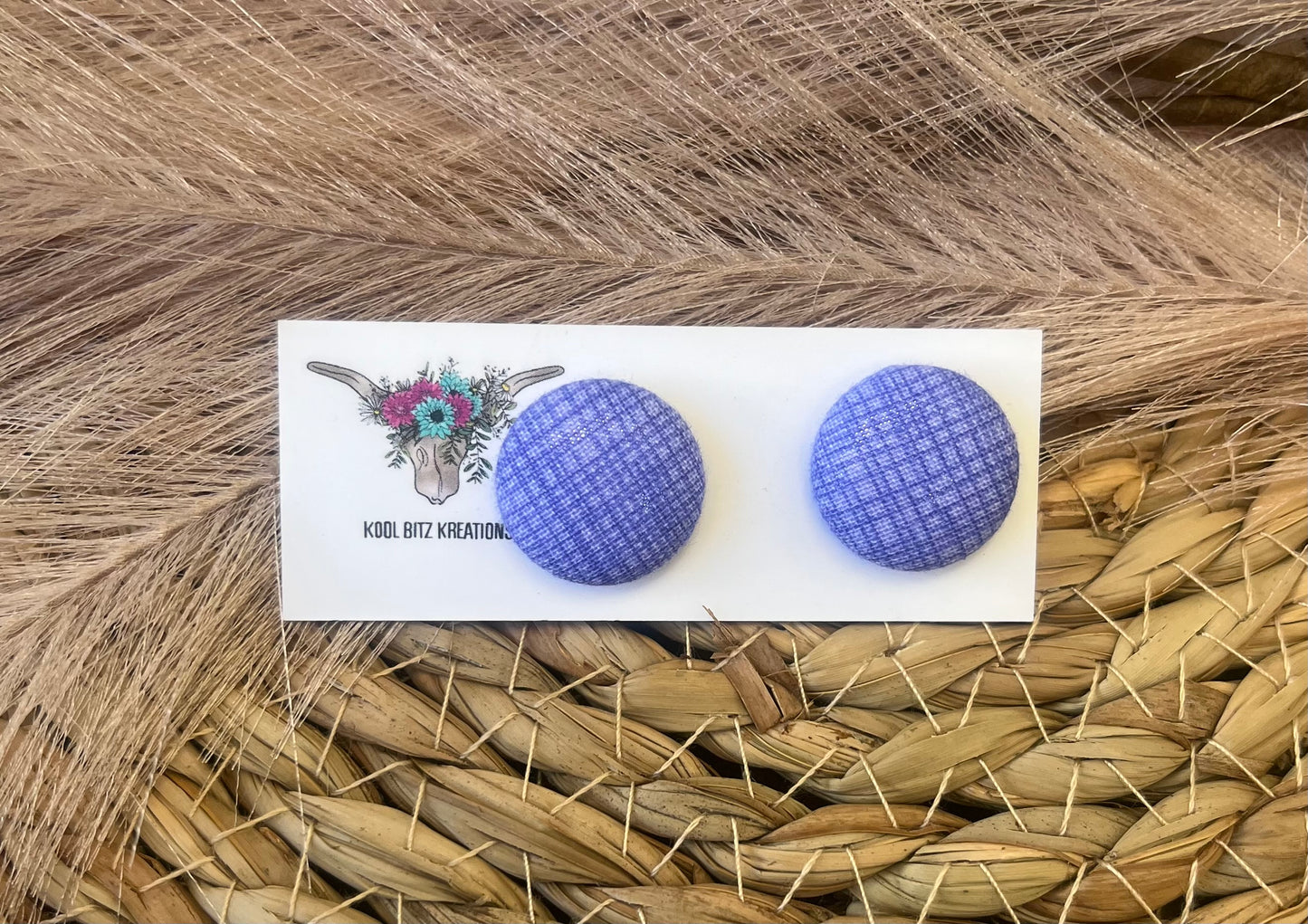 19mm Fabric Button Stud