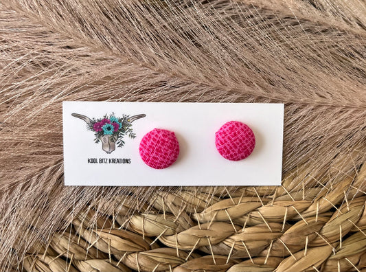 12mm Fabric Button Stud