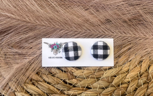 19mm Fabric Button Stud