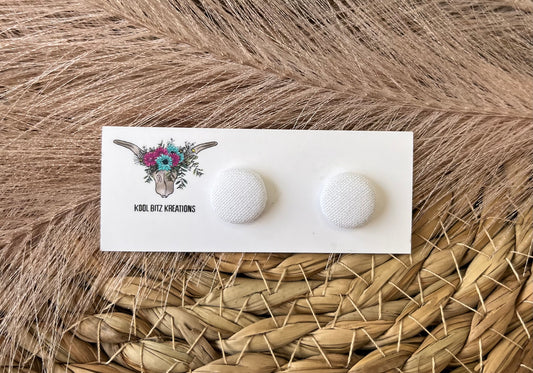 12mm Fabric Button Stud