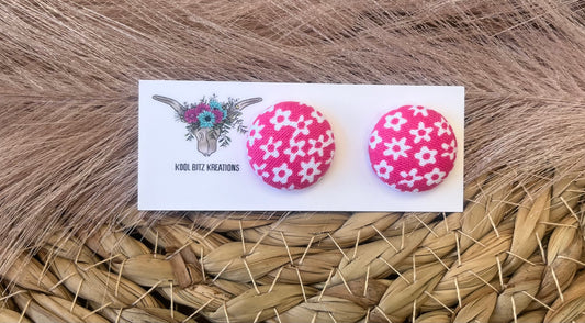 19mm Fabric Button Stud