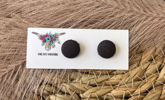 12mm Fabric Button Stud