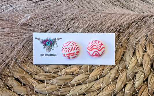 15mm Fabric Button Stud