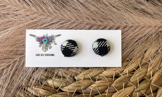 12mm Fabric Button Stud