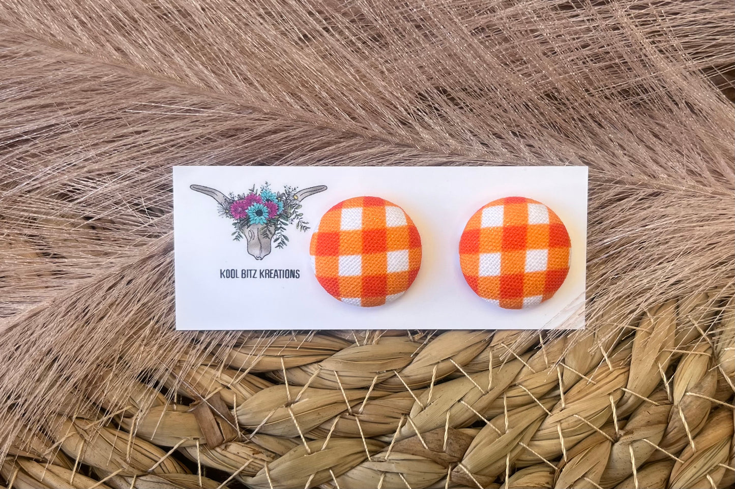 19mm Fabric Button Stud