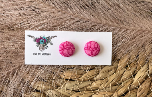 12mm Fabric Button Stud