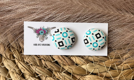 19mm Fabric Button Stud