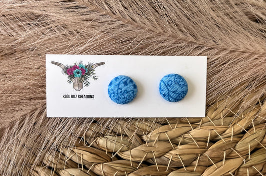 12mm Fabric Button Stud