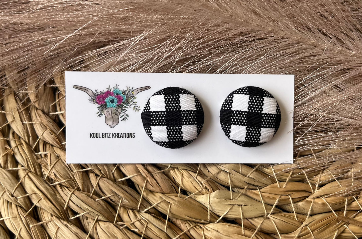 19mm Fabric Button Stud