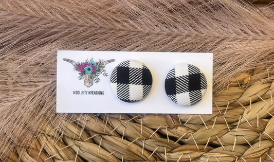 19mm Fabric Button Stud