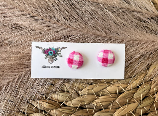 12mm Fabric Button Stud