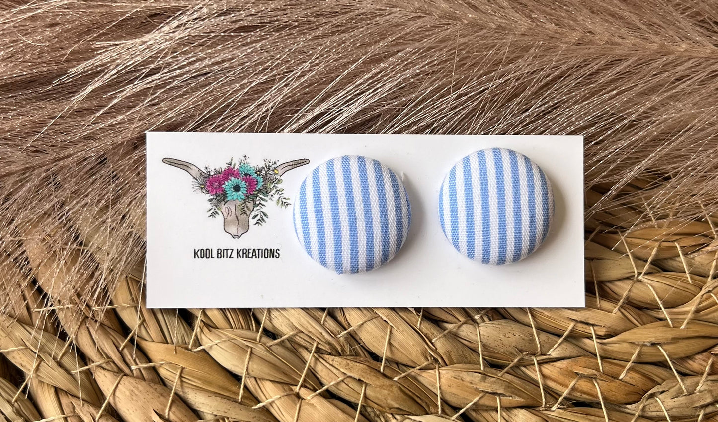 19mm Fabric Button Stud