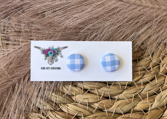 12mm Fabric Button Stud