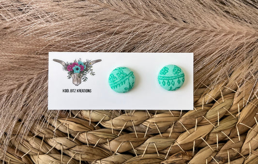 12mm Fabric Button Stud