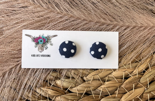 12mm Fabric Button Stud