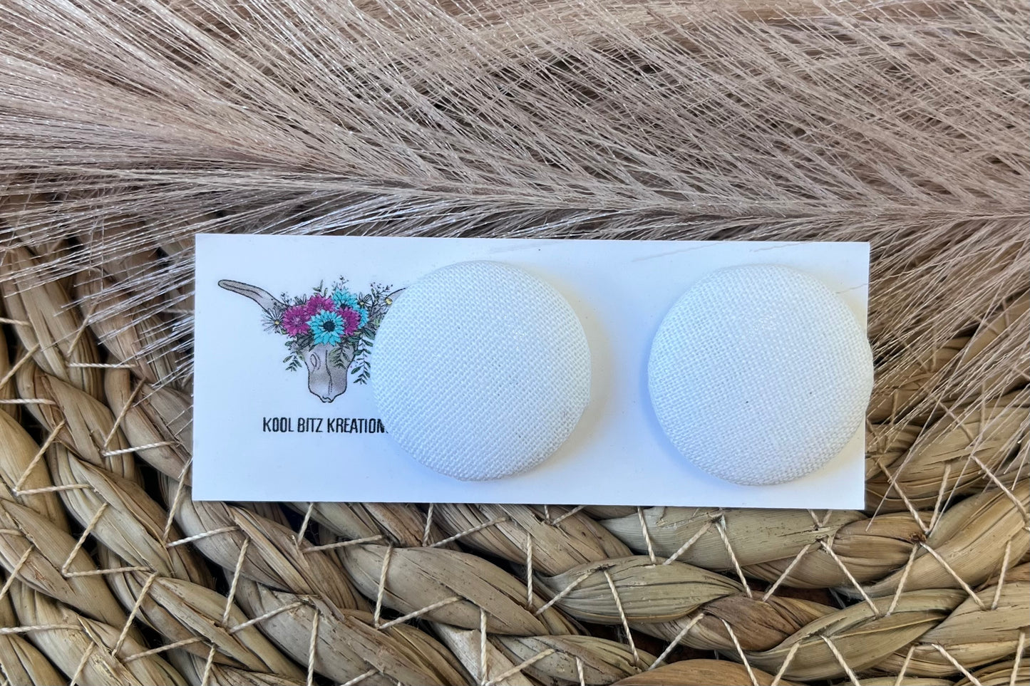 23mm Fabric Button Stud