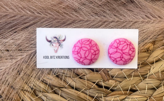 19mm Fabric Button Stud