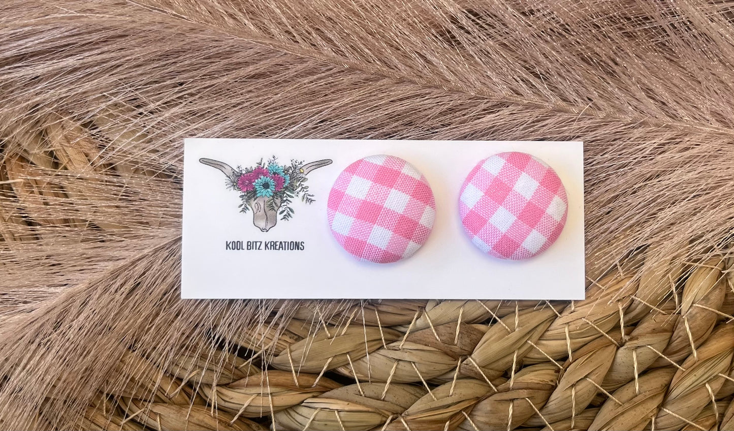 19mm Fabric Button Stud