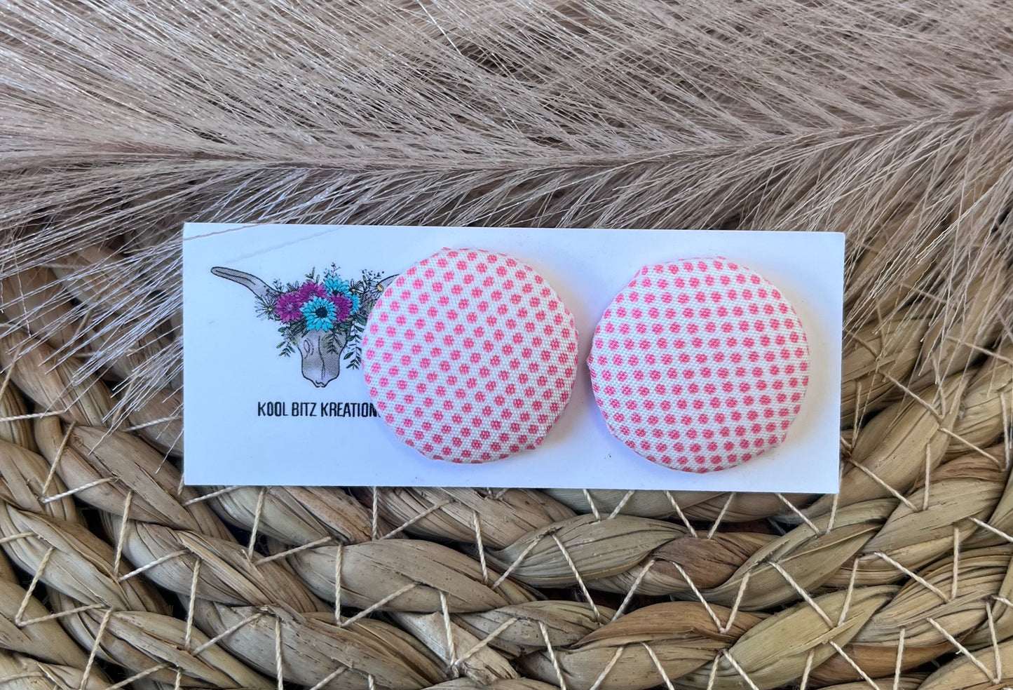 23mm Fabric Button Stud