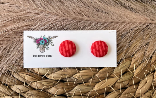 12mm Fabric Button Stud