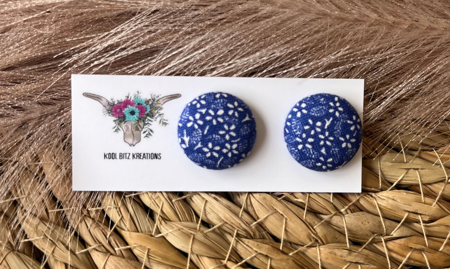 19mm Fabric Button Stud