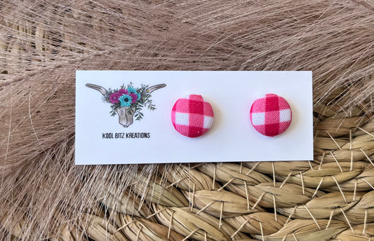 12mm Fabric Button Stud