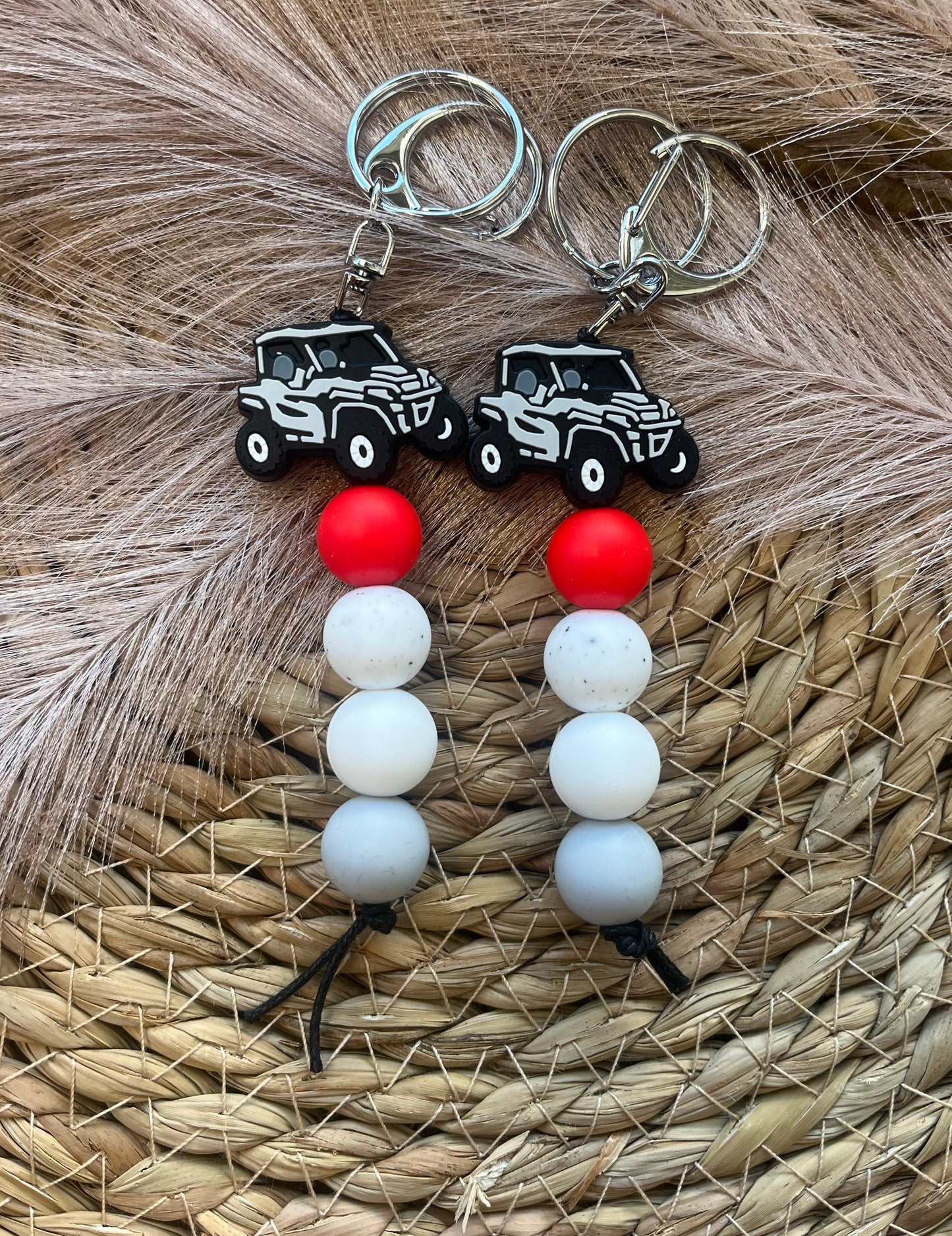 Red Buggy Keychain